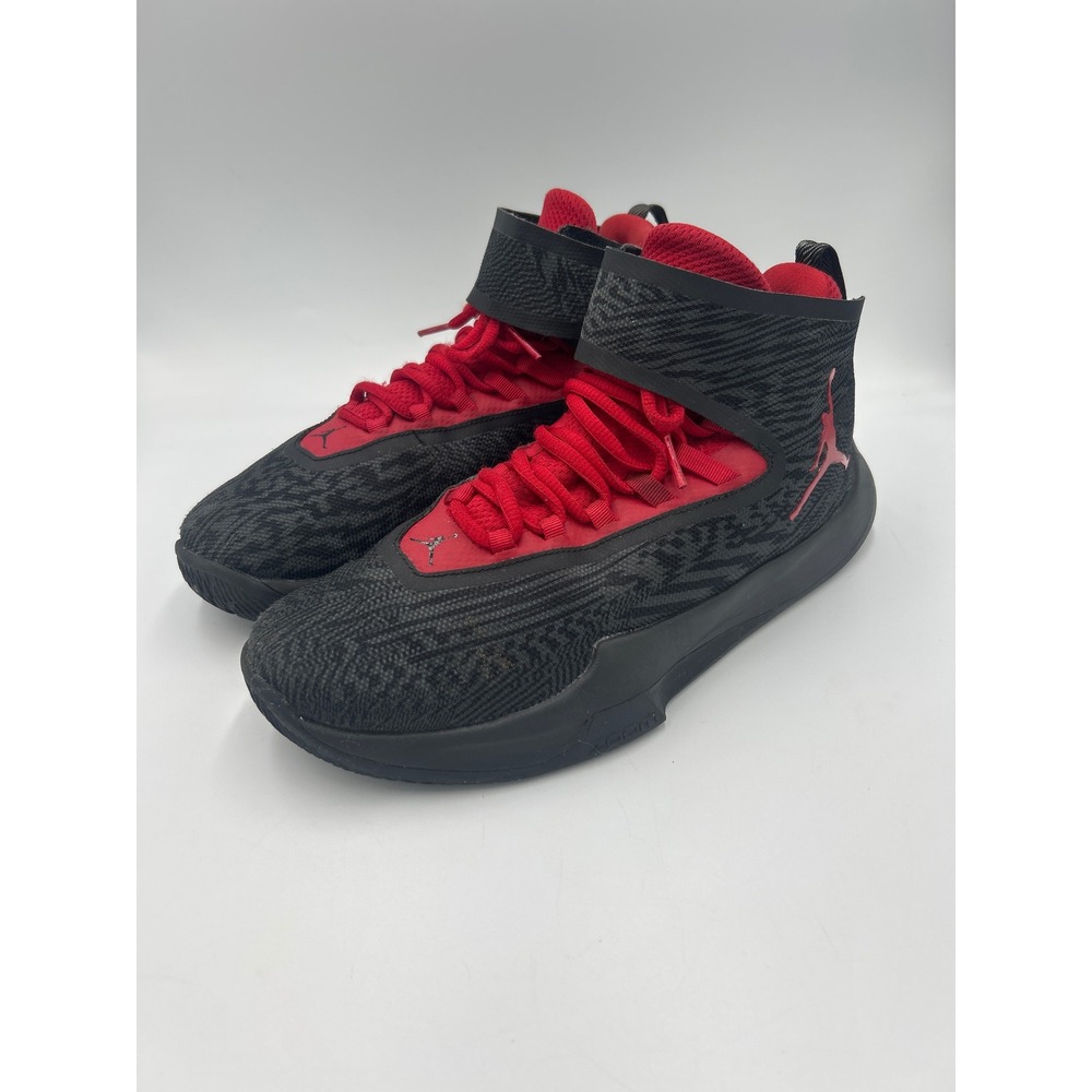 Nike Air Jordan Fly Unlimited Anthracite Gym Red Mens 7.5 AA1282-011 Basketball